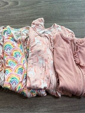 Caden lane girls 3-6 month bubdle